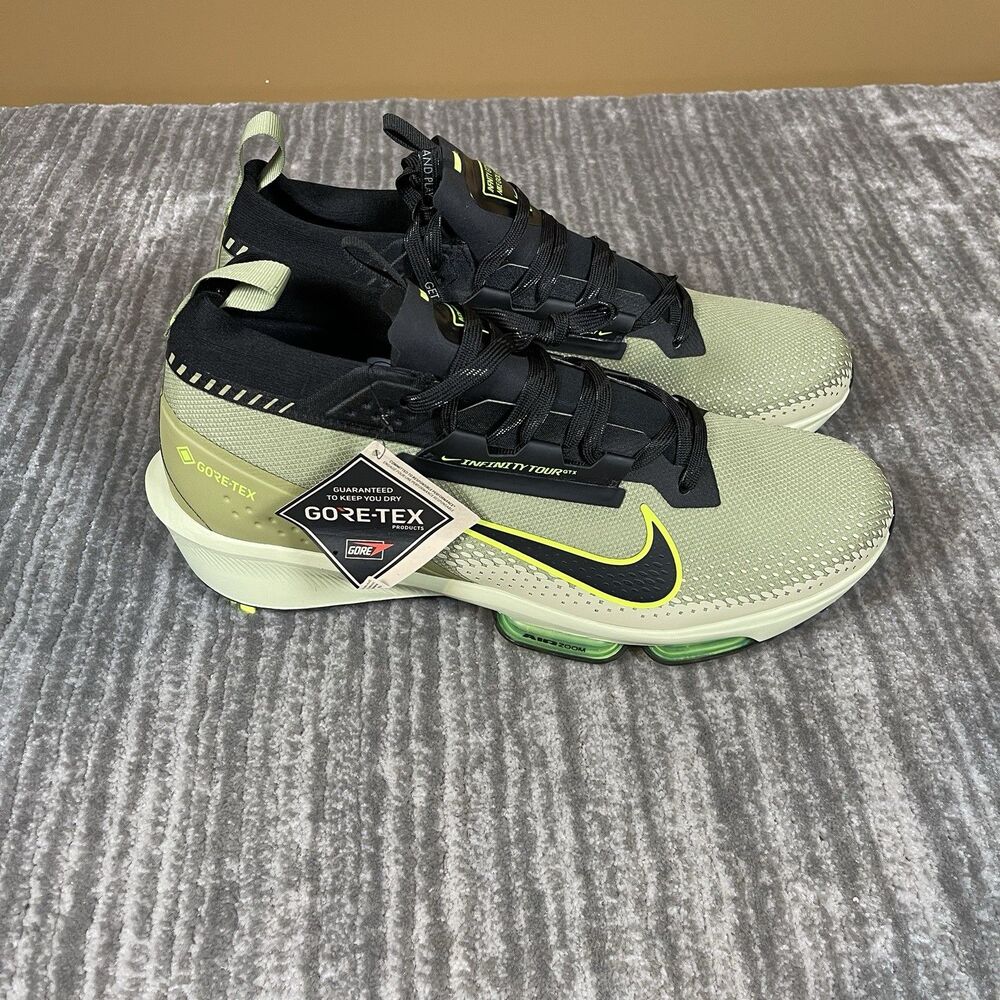 Nike Infinity Tour GTX Shoes Mens Size 14 Green Golf Spiked FV4897-300